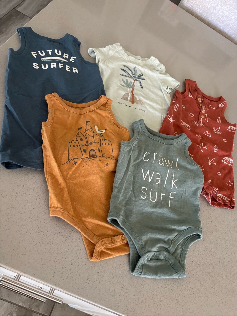 Little Co baby summer one pieces